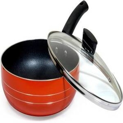 240 MM FRY PAN with Glass Lid -B