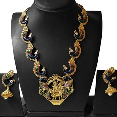 ARU PEACOCK NECKLACE SET