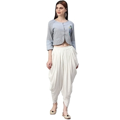 Aru Designer Sequence Work Dhoti Set