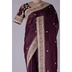 BT Launching New Super Hit Designers Embroidery Work Saree