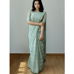Bllywood Trends Beautiful New Launched Chex Design Sequins Saree