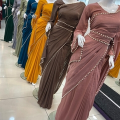 Bollywood designer pearl saree