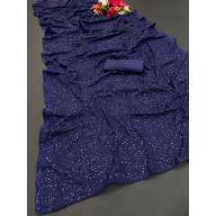 Fancy Sequence Work With Thread Work Whit Pallu Border