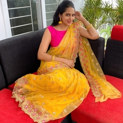 Heavy Sparkle Soft Net Sarees
