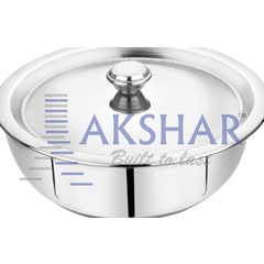 SS Serving Bowl with SS Lid