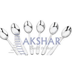 Stainless Steel Baby Spoon Set - 6 pcs