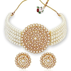 Sukkhi Modish Gold Plated Necklace Set for Women