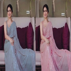 Superhit Bollywood Sequins Saree