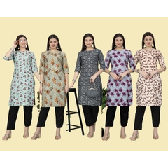 Womens crepe Kurti