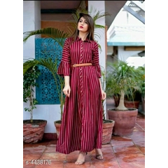 premium Mastard Gown S-36 RED